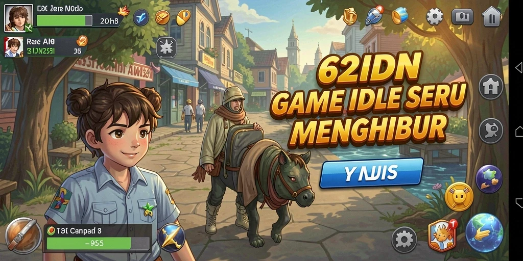 Tampilan gameplay 62IDN yang menarik dan menantang.