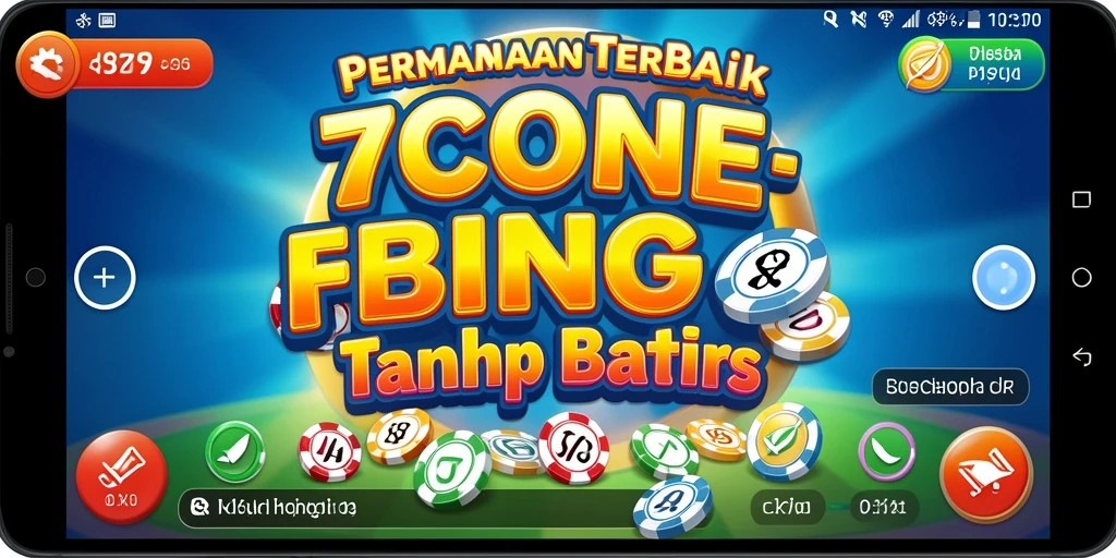 Tampilan interaktif permainan Bingo 7CONE yang menarik.