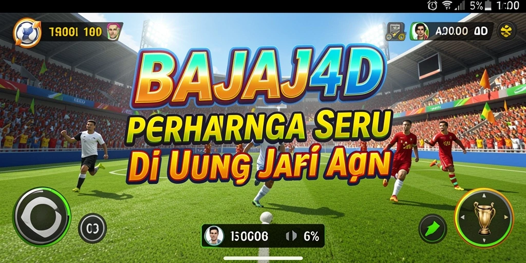 Screenshot BAJAJ4D menampilkan aksi olahraga yang menegangkan dan interaktif.