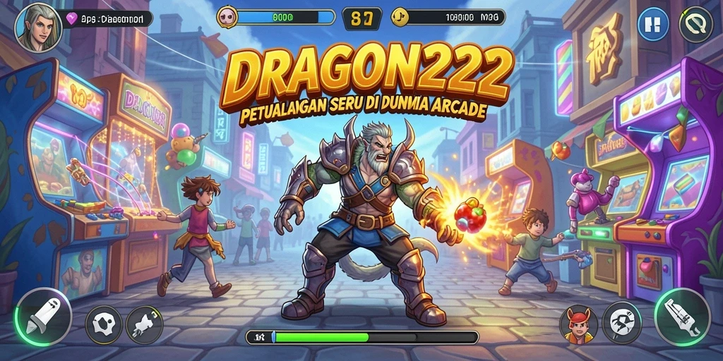 Tampilan gameplay seru dan menantang di DRAGON222.