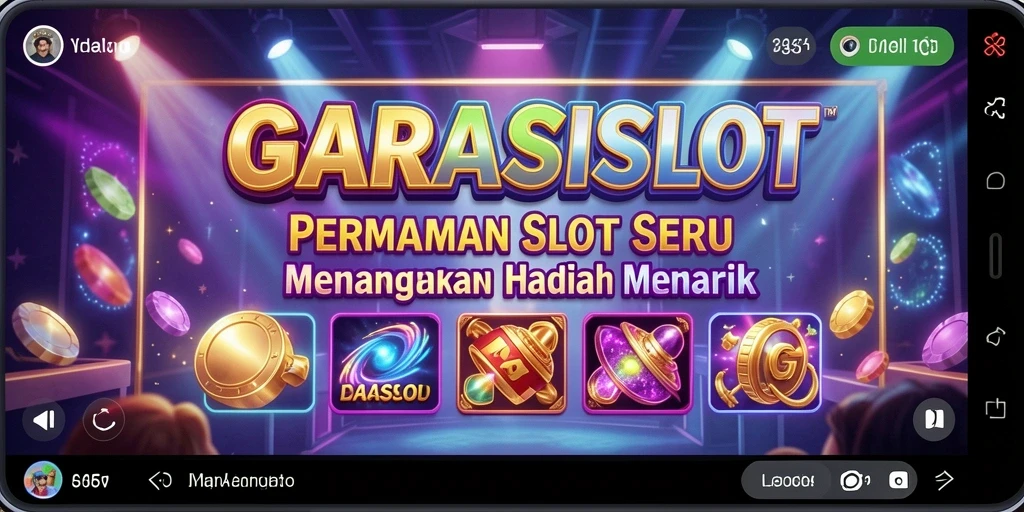 Tampilan gameplay menarik dari GARASISLOT dengan grafis yang memukau.