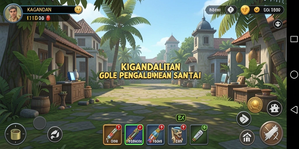 Gameplay menarik KAGANDAN menampilkan kemajuan yang memuaskan.
