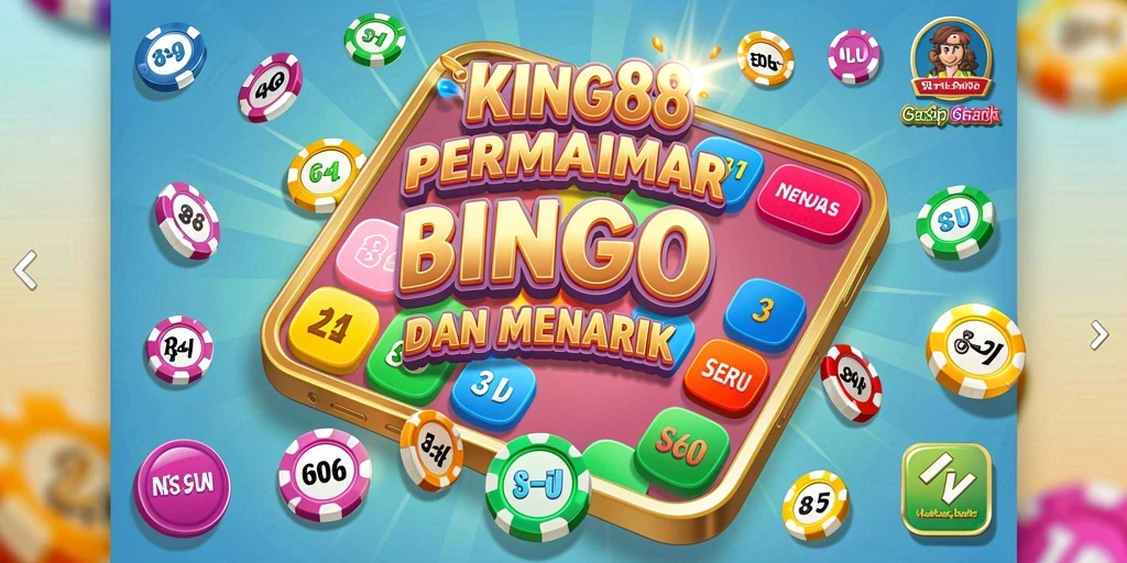 Screenshot gameplay Bingo KING88 menampilkan keseruan pemain yang berpartisipasi.