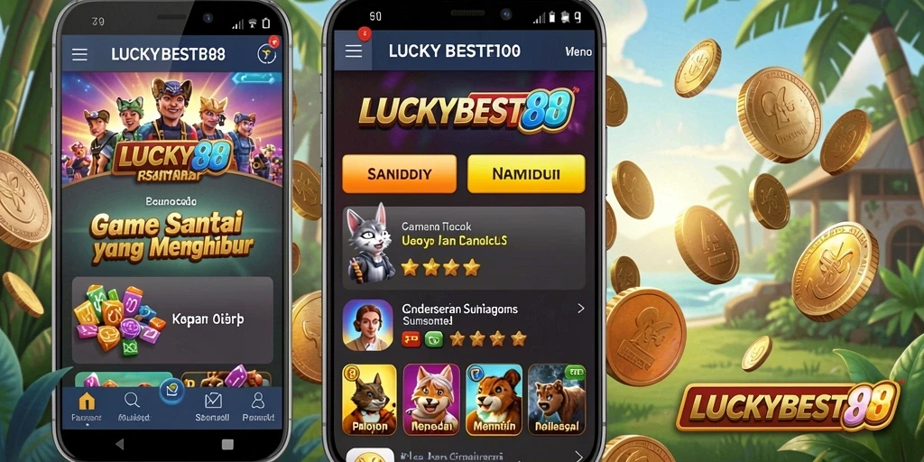 Tampilan gameplay LUCKYBEST88 yang mengasyikkan dan penuh warna.