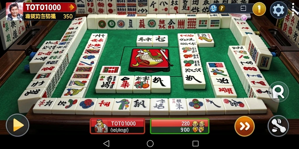 Screenshot gameplay TOTO1000 yang penuh warna dan menegangkan.